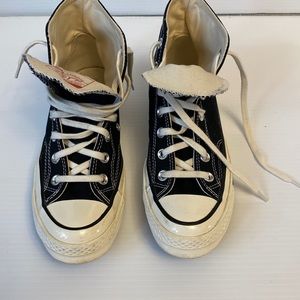 Converse Black and White High-Top Sneakers
